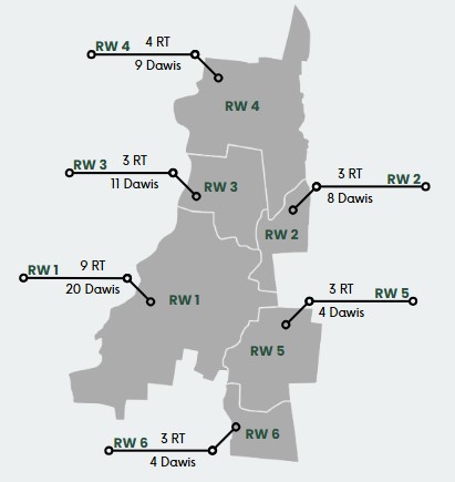 Peta RW Kelurahan Cebongan